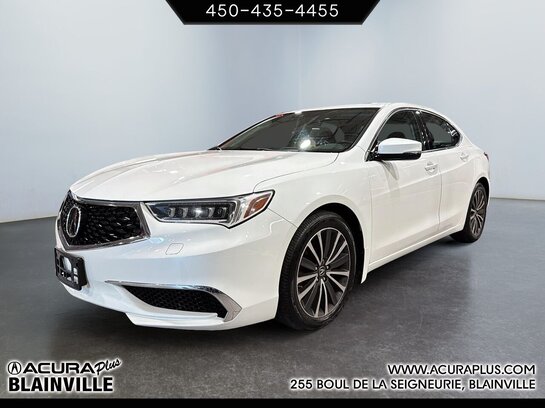 Acura TLX 2018 2018 Blanc Acura TLX 2018 2018 Blanc