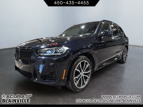 BMW X3 2022 2022 Bleu BMW X3 2022 2022 Bleu
